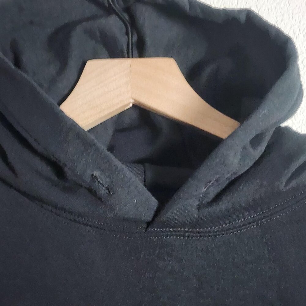 Assholes*s Live Forever Hoodie Mens Medium Black Pullover Graphic Sweatshirt - Picture 3 of 8